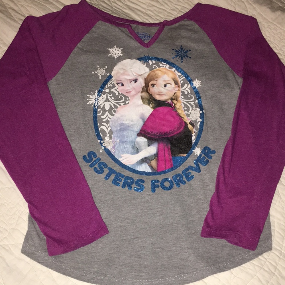 FROZEN Sisters Forever long sleeves tee top